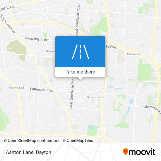 Mapa de Ashton Lane