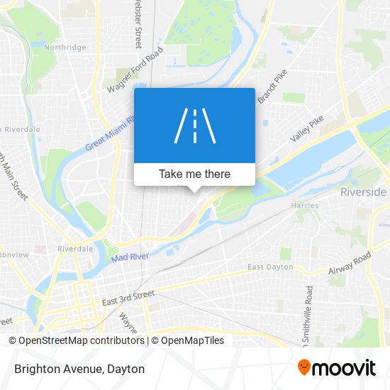 Mapa de Brighton Avenue