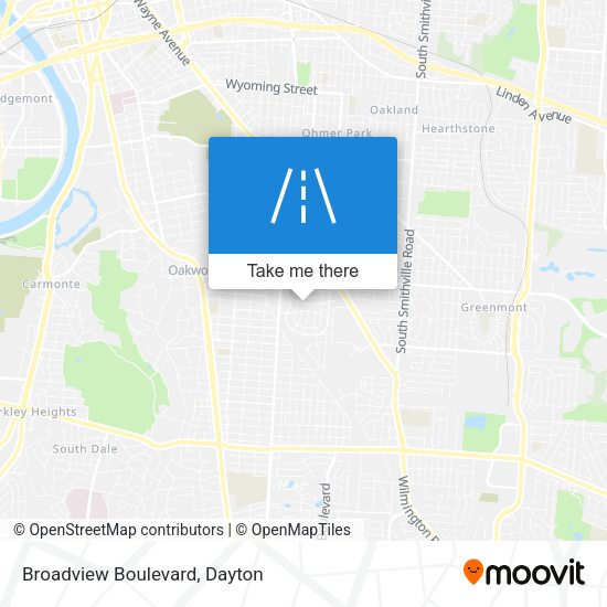 Mapa de Broadview Boulevard