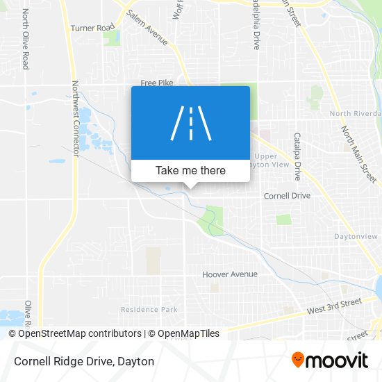 Cornell Ridge Drive map