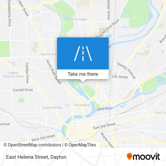 Mapa de East Helena Street