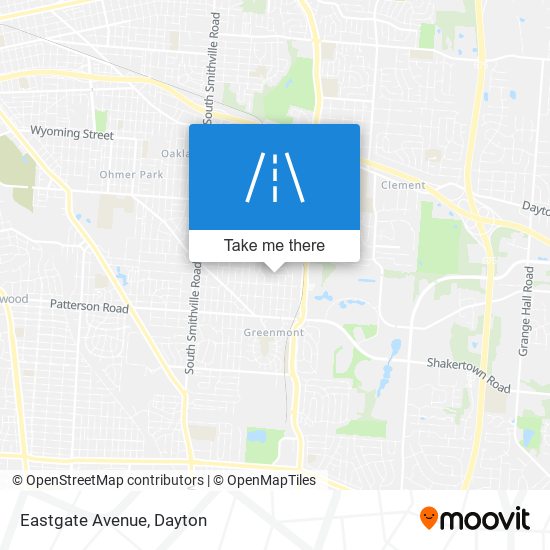 Mapa de Eastgate Avenue