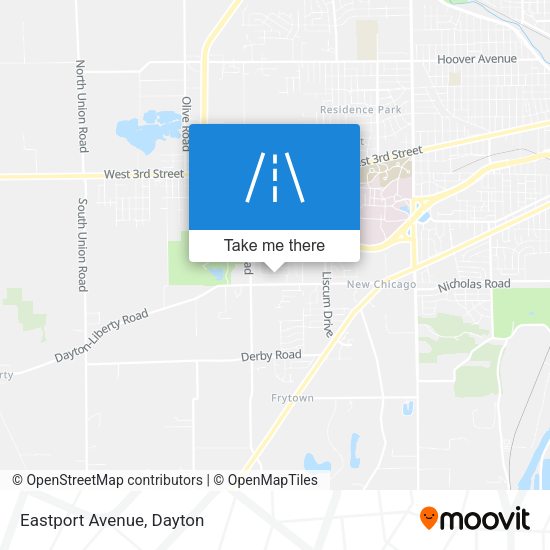Mapa de Eastport Avenue