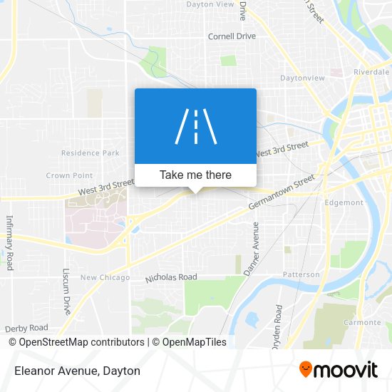 Mapa de Eleanor Avenue