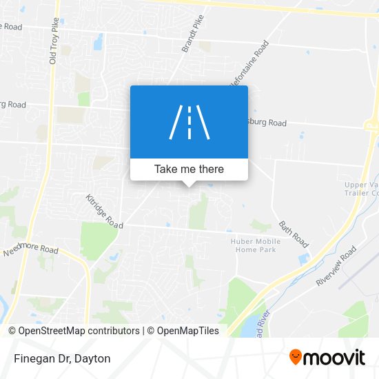 Mapa de Finegan Dr