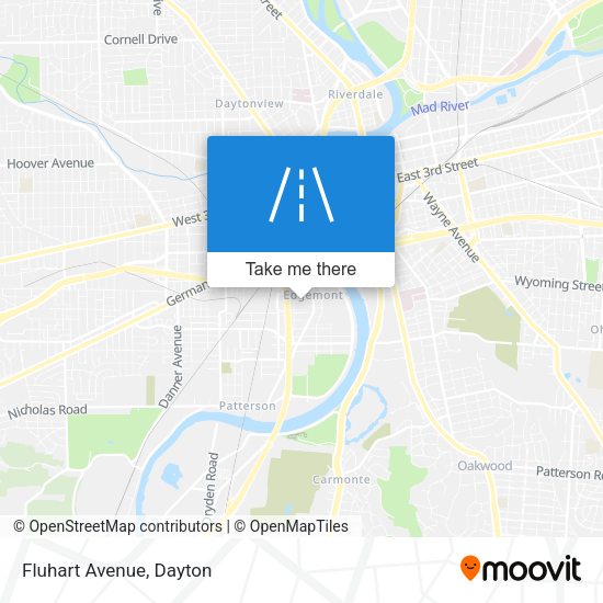Mapa de Fluhart Avenue