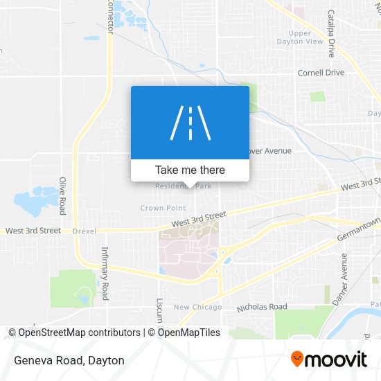 Mapa de Geneva Road