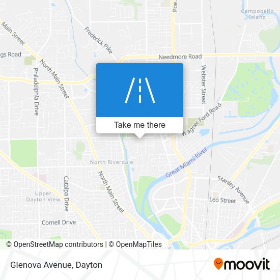 Mapa de Glenova Avenue