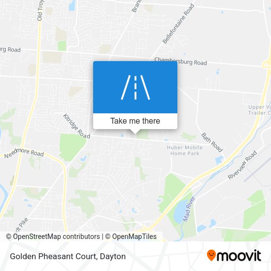 Mapa de Golden Pheasant Court