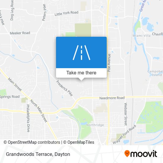 Mapa de Grandwoods Terrace
