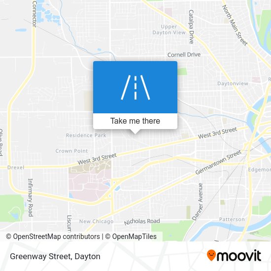 Mapa de Greenway Street