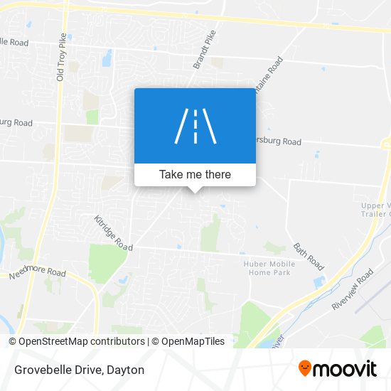 Grovebelle Drive map