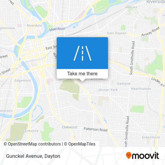 Mapa de Gunckel Avenue