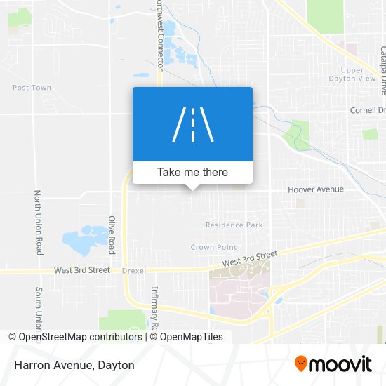 Mapa de Harron Avenue