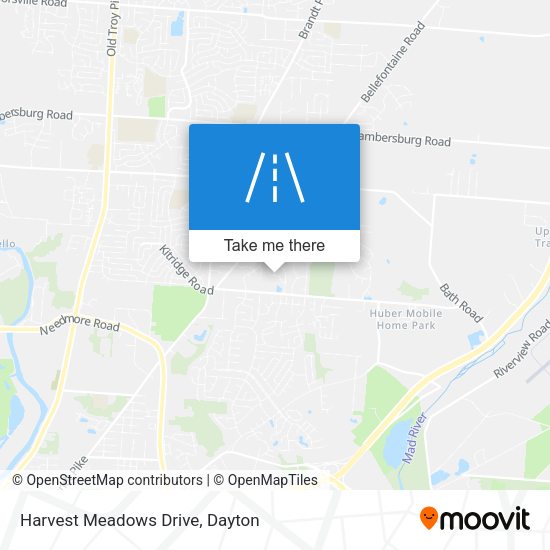Harvest Meadows Drive map