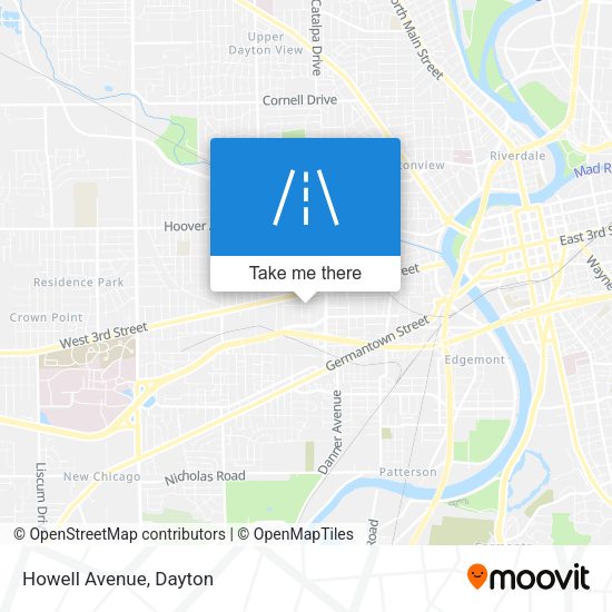 Mapa de Howell Avenue