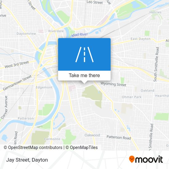 Mapa de Jay Street