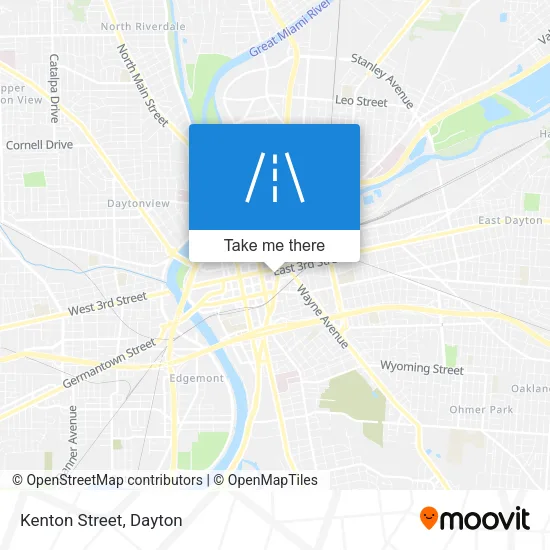 Kenton Street map