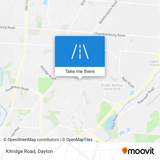 Mapa de Kitridge Road