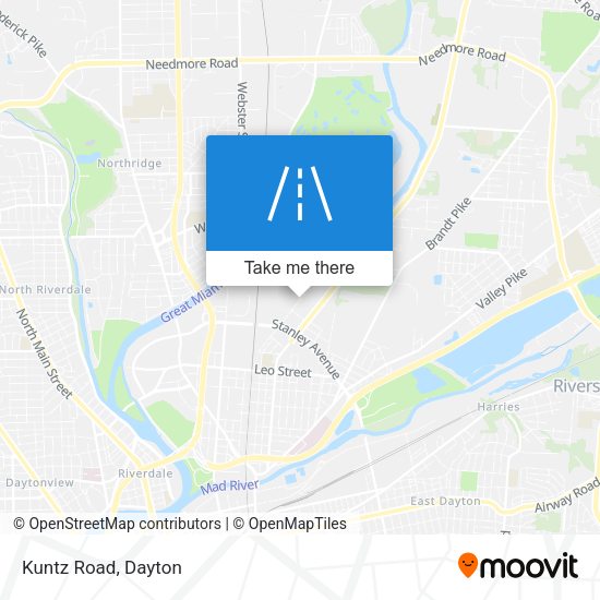 Mapa de Kuntz Road