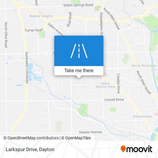 Larkspur Drive map