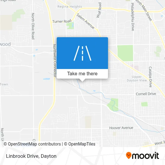 Linbrook Drive map