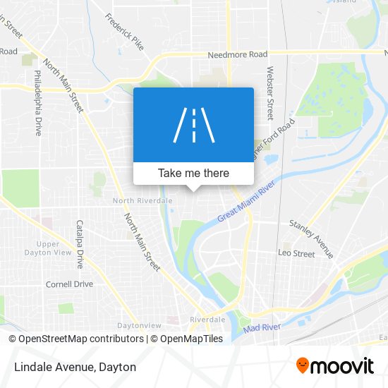 Lindale Avenue map