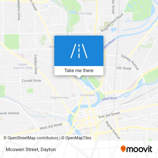 Mapa de Mcowen Street