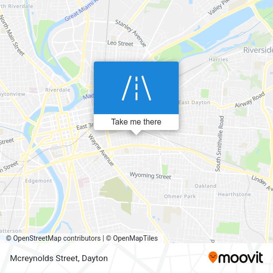 Mapa de Mcreynolds Street