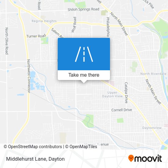 Mapa de Middlehurst Lane