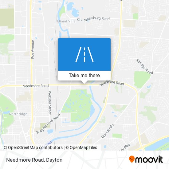 Needmore Road map