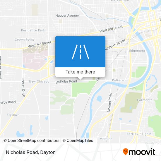 Mapa de Nicholas Road