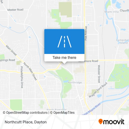 Northcutt Place map
