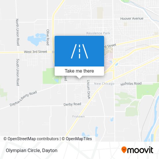 Mapa de Olympian Circle