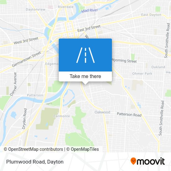 Plumwood Road map