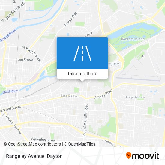 Mapa de Rangeley Avenue