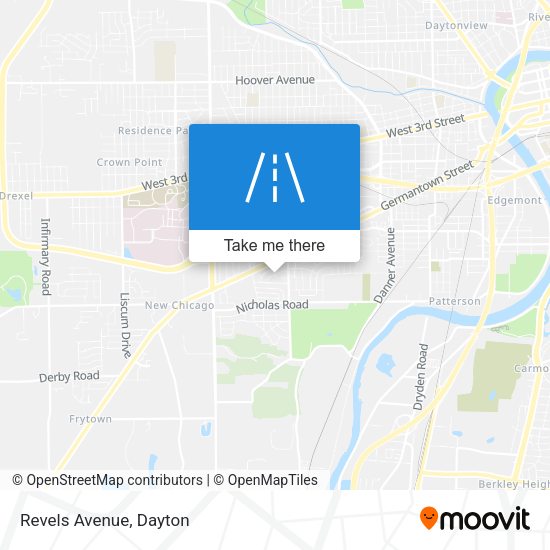 Mapa de Revels Avenue