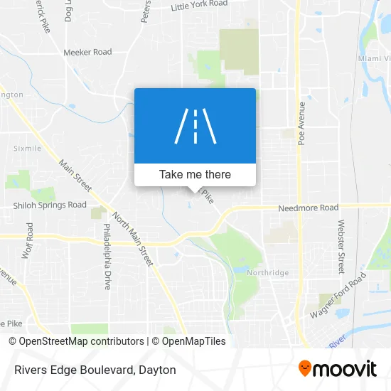 Rivers Edge Boulevard map