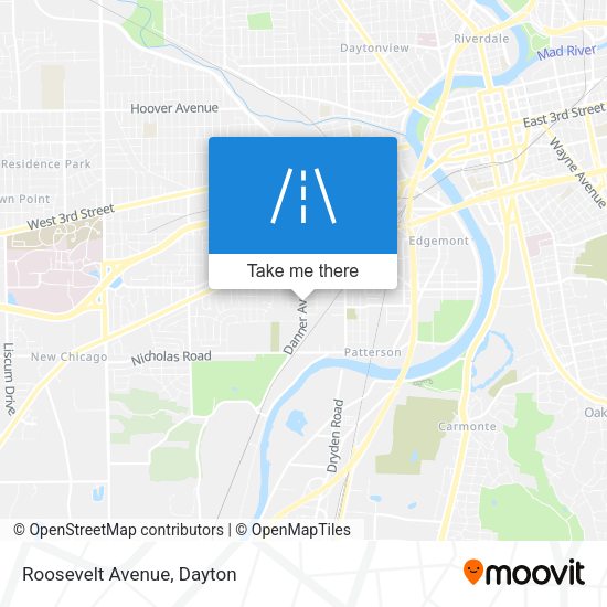 Mapa de Roosevelt Avenue