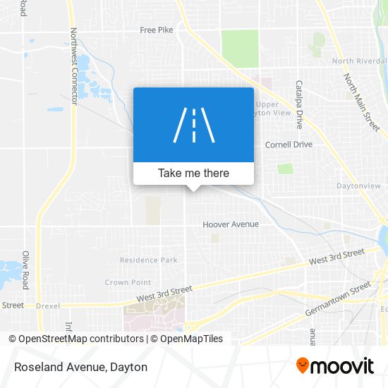 Roseland Avenue map