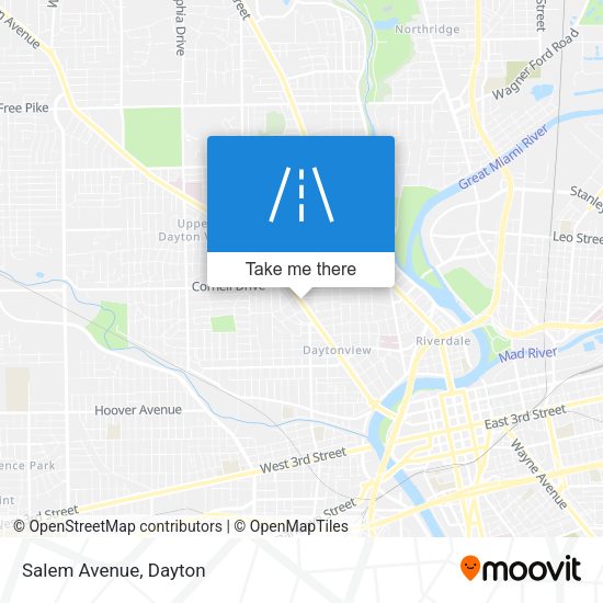 Mapa de Salem Avenue