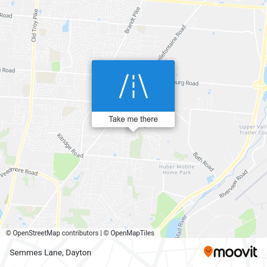 Mapa de Semmes Lane