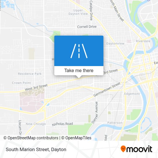 Mapa de South Marion Street