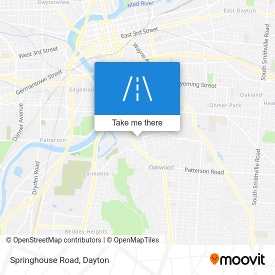 Mapa de Springhouse Road