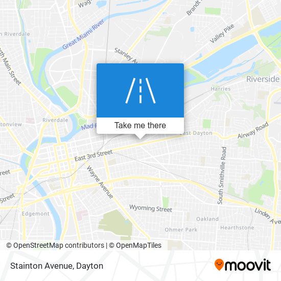 Stainton Avenue map