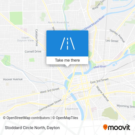Mapa de Stoddard Circle North