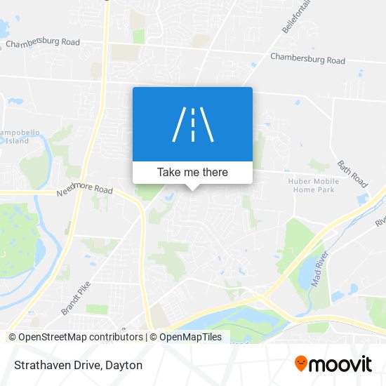 Mapa de Strathaven Drive