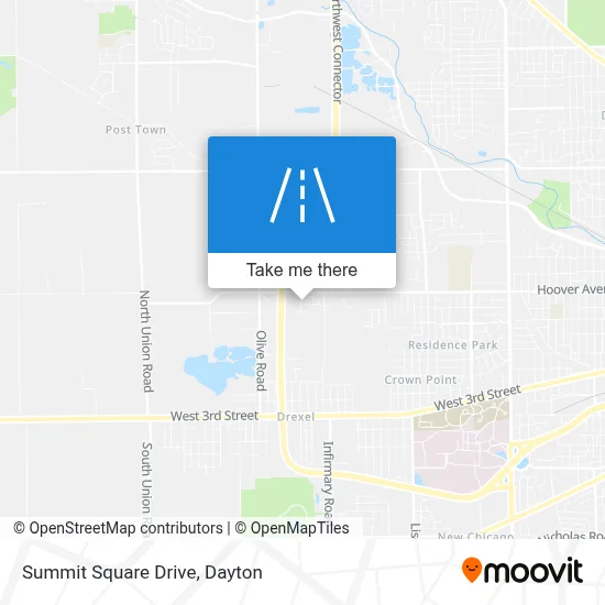 Summit Square Drive map