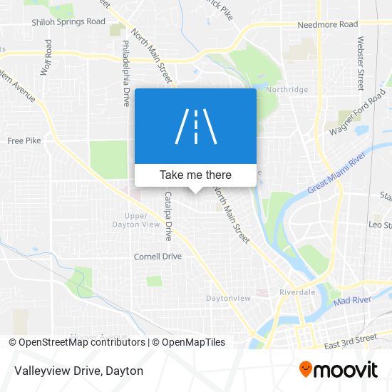 Mapa de Valleyview Drive