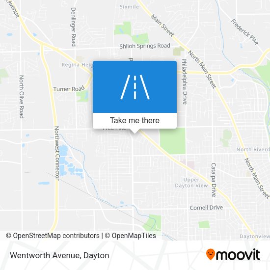 Mapa de Wentworth Avenue